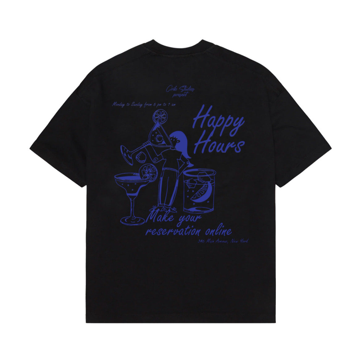 "Happy Hours" t-shirt