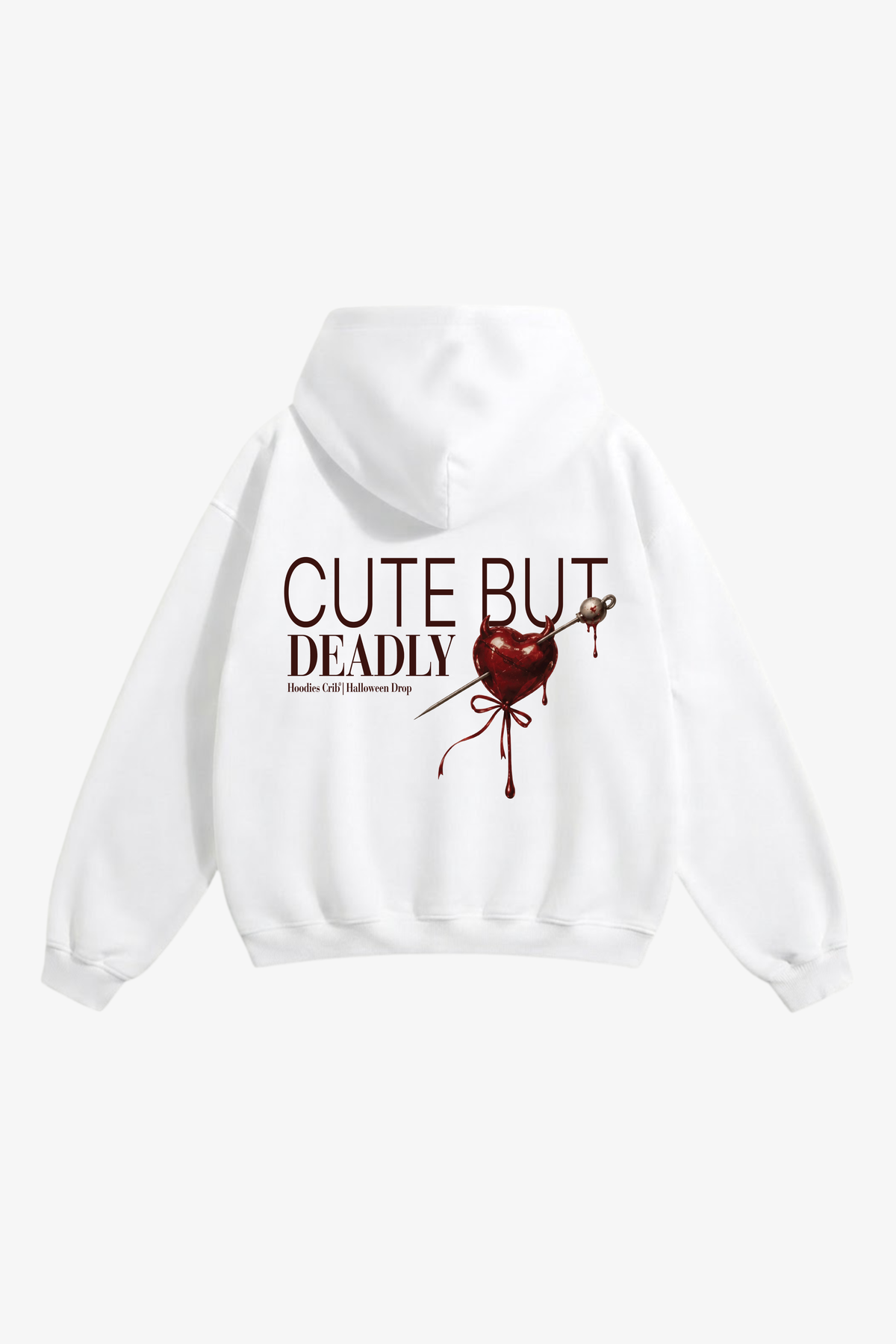 "Cute but deadly" hoodie