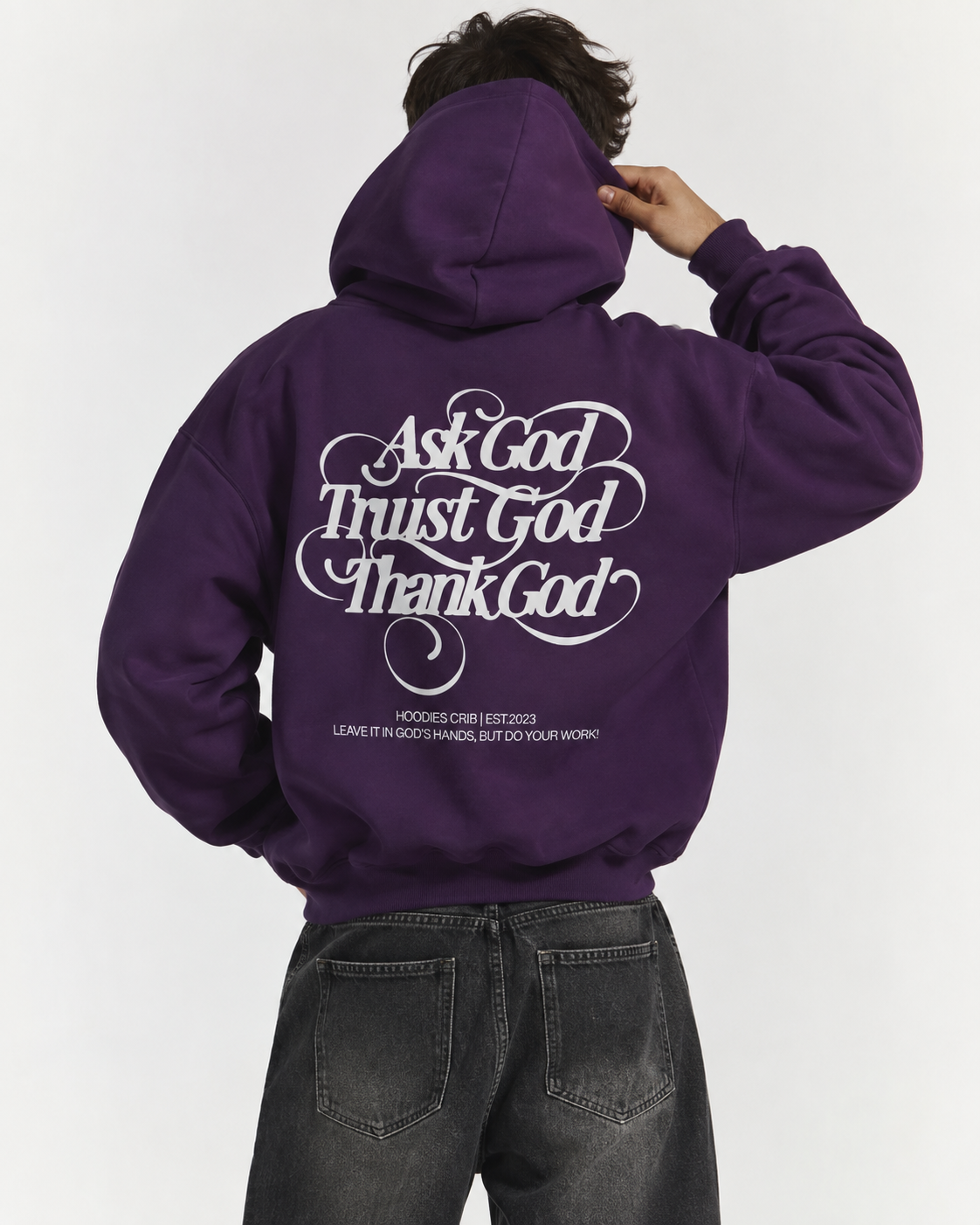 "Ask God" hoodie