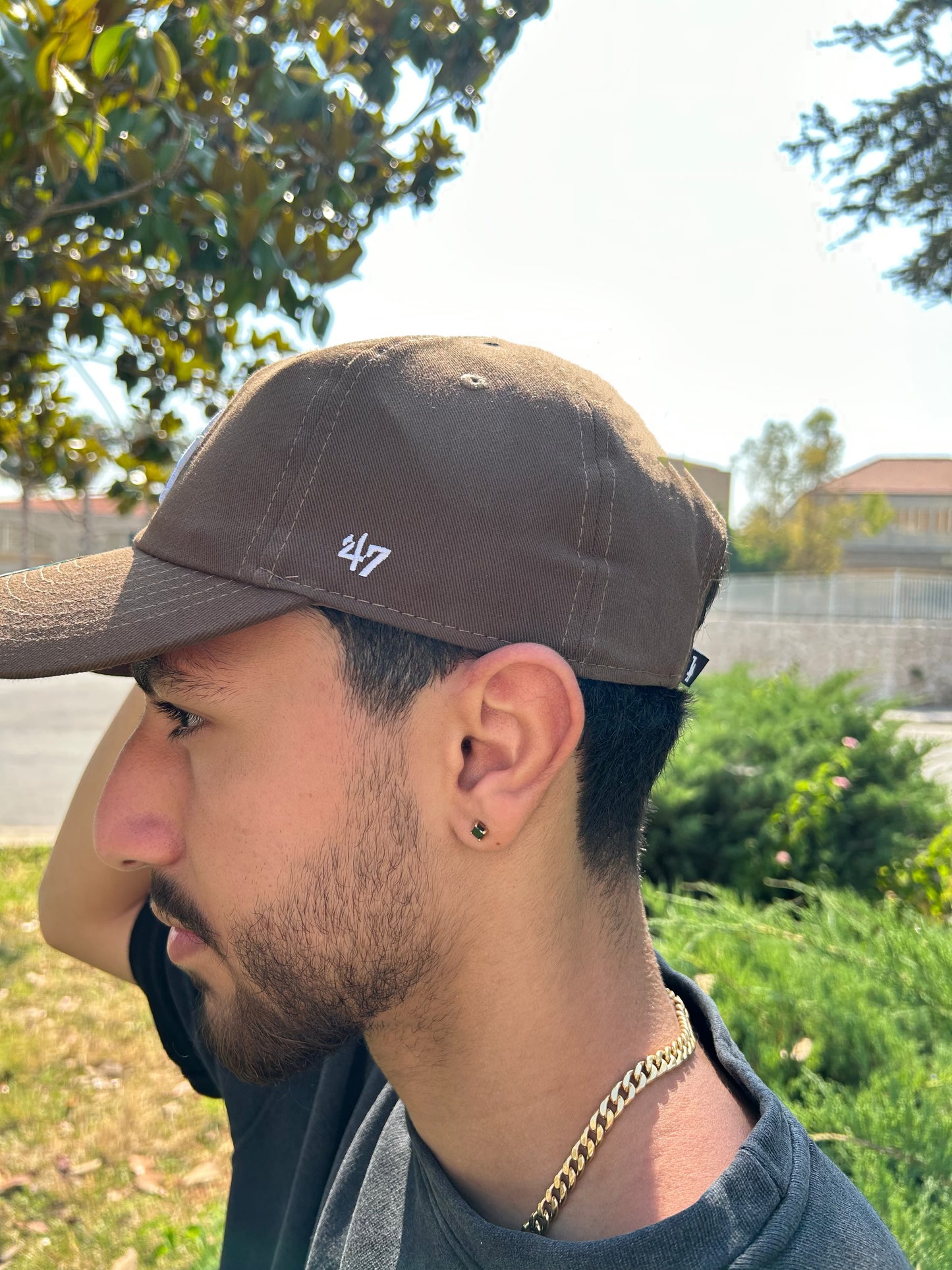 "LA Dodgers Brown" cap