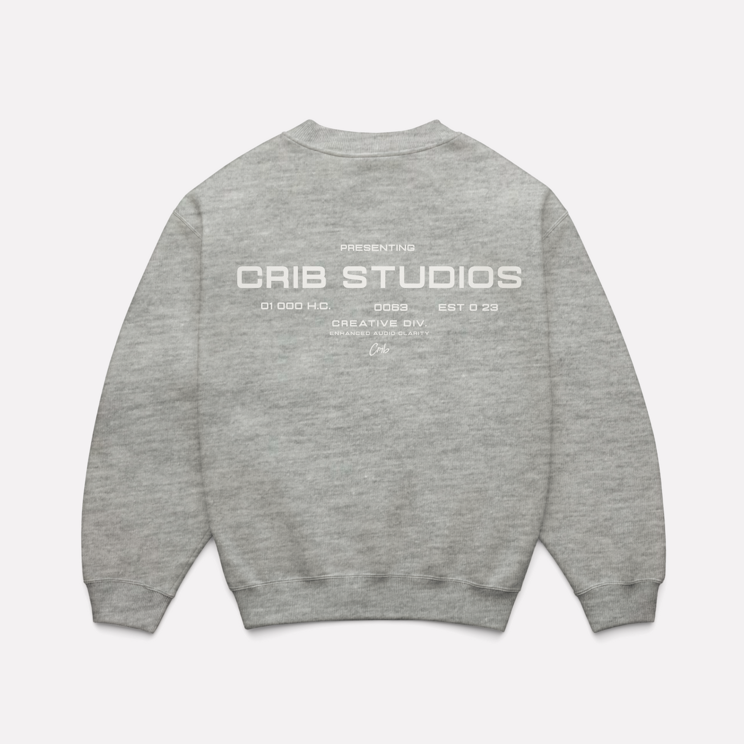 "Crib Division" crewneck sweatshirt