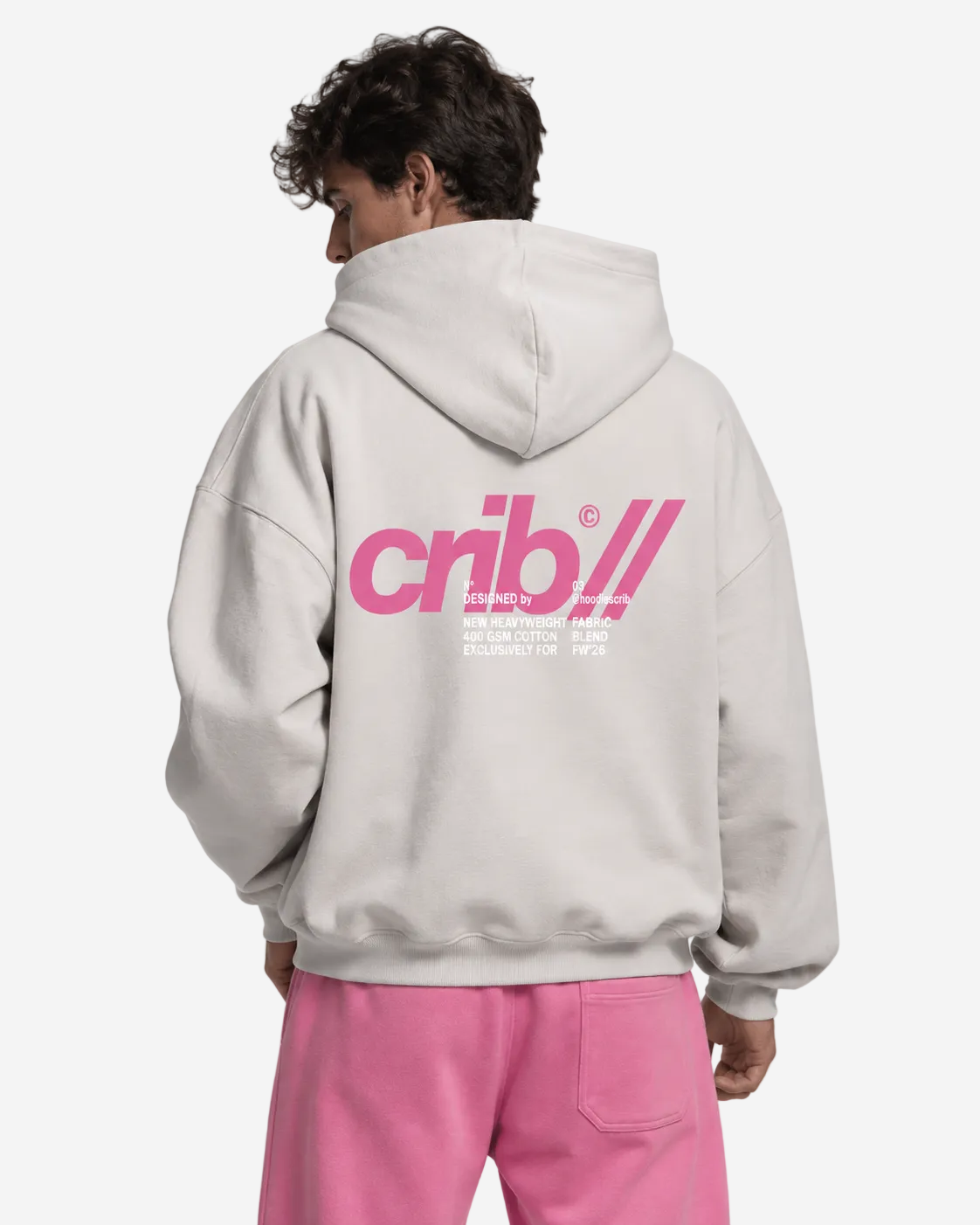 "Crib upgraded fabric" hoodie
