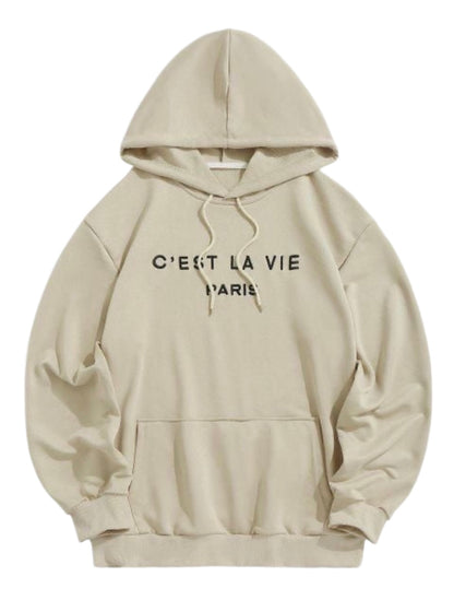 "C'est la vie" hoodie (3 colors)