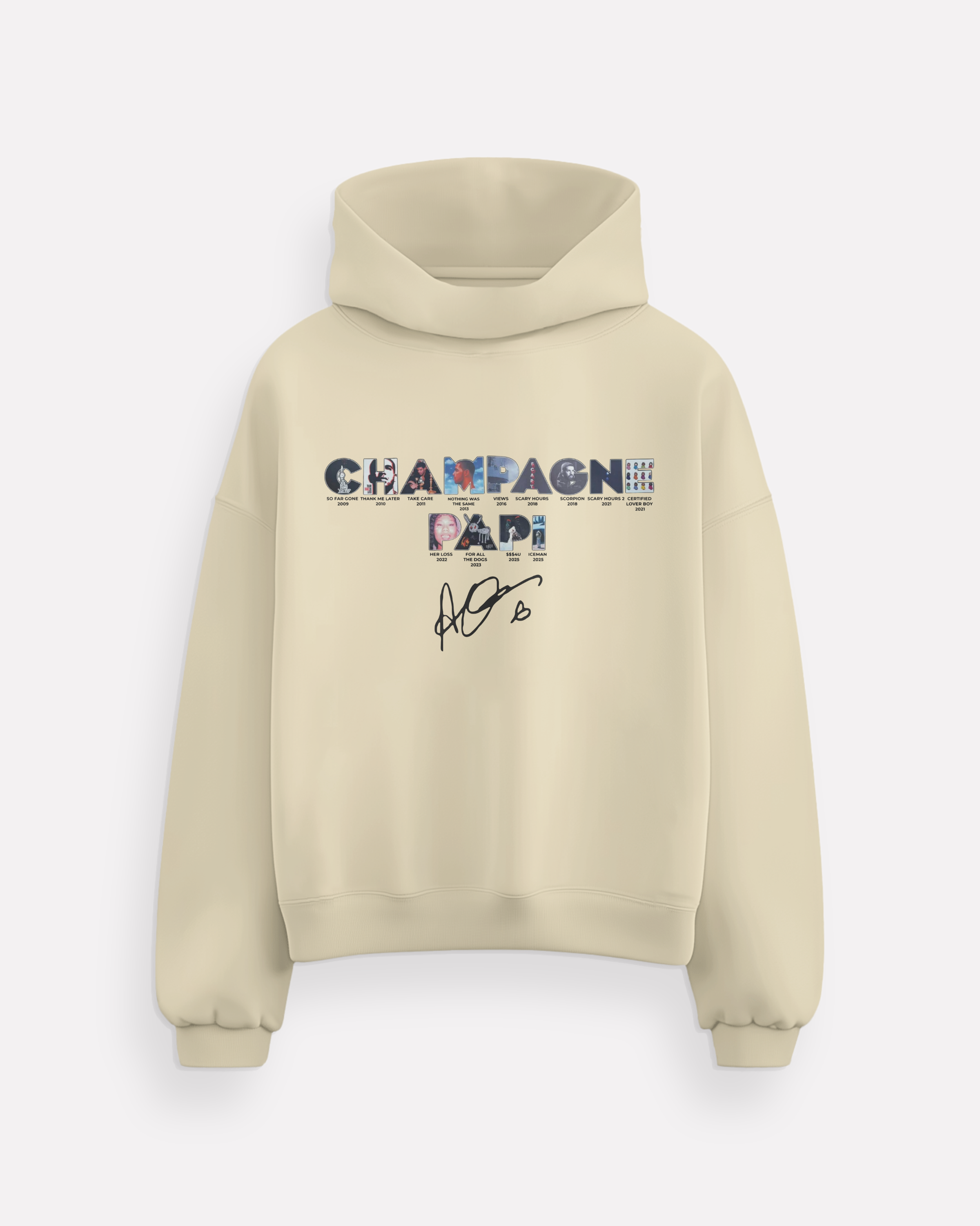 "Drake Champagne Papi" hoodie