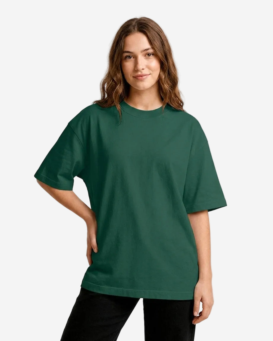 "Basic Dark Green" t-shirt