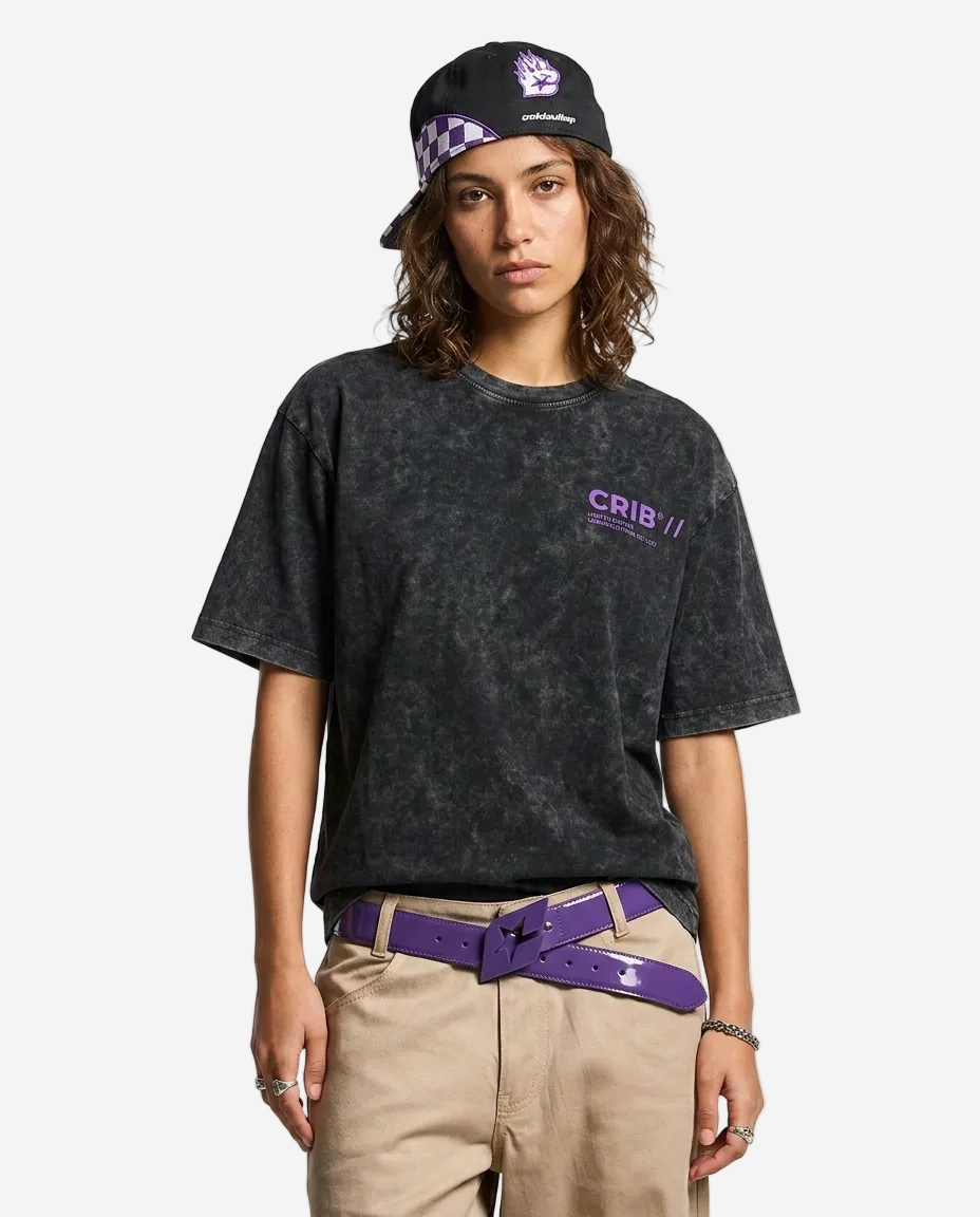 "Love is Killing" Acid Washed t-shirt