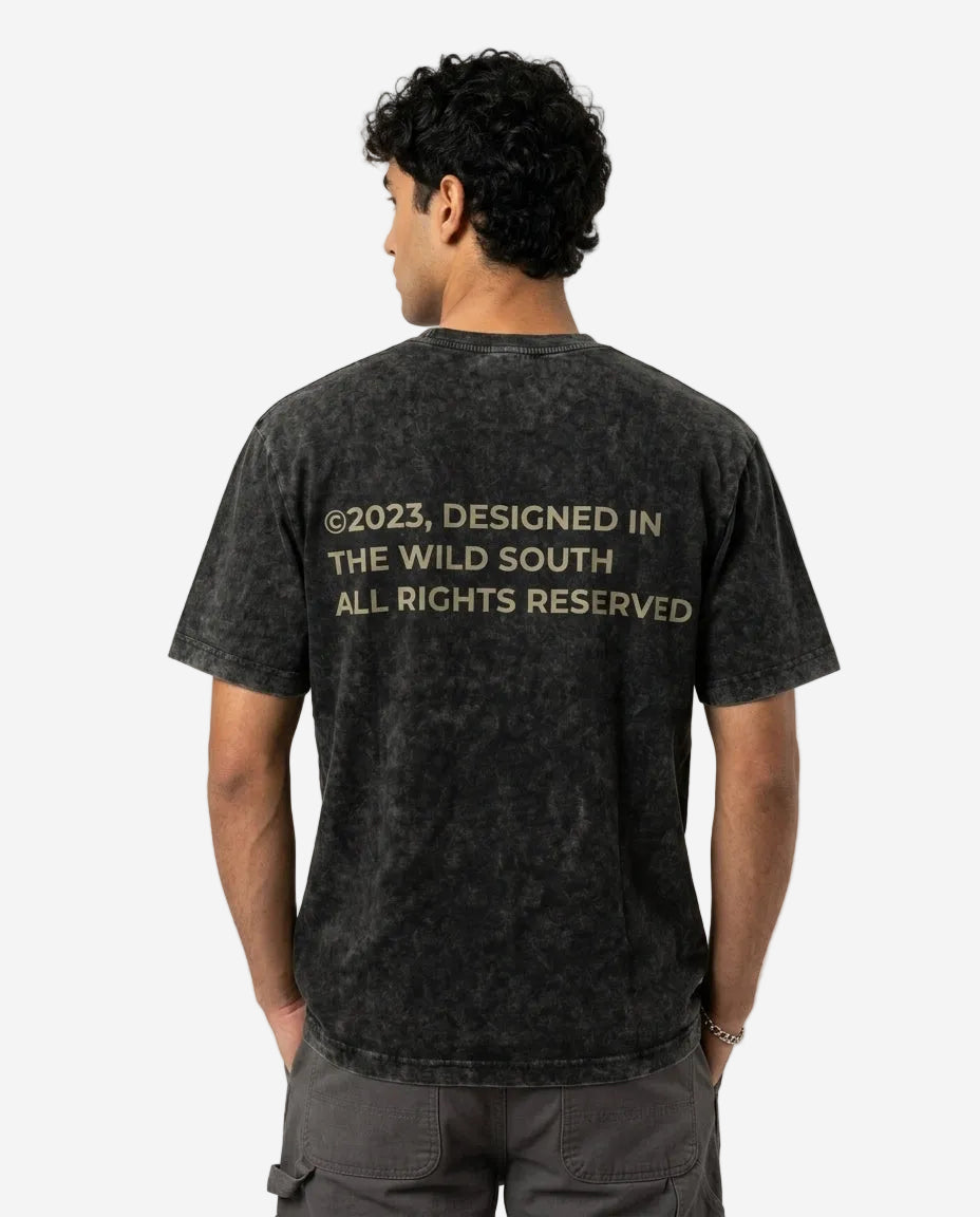 "Inspiration" Acid Washed t-shirt