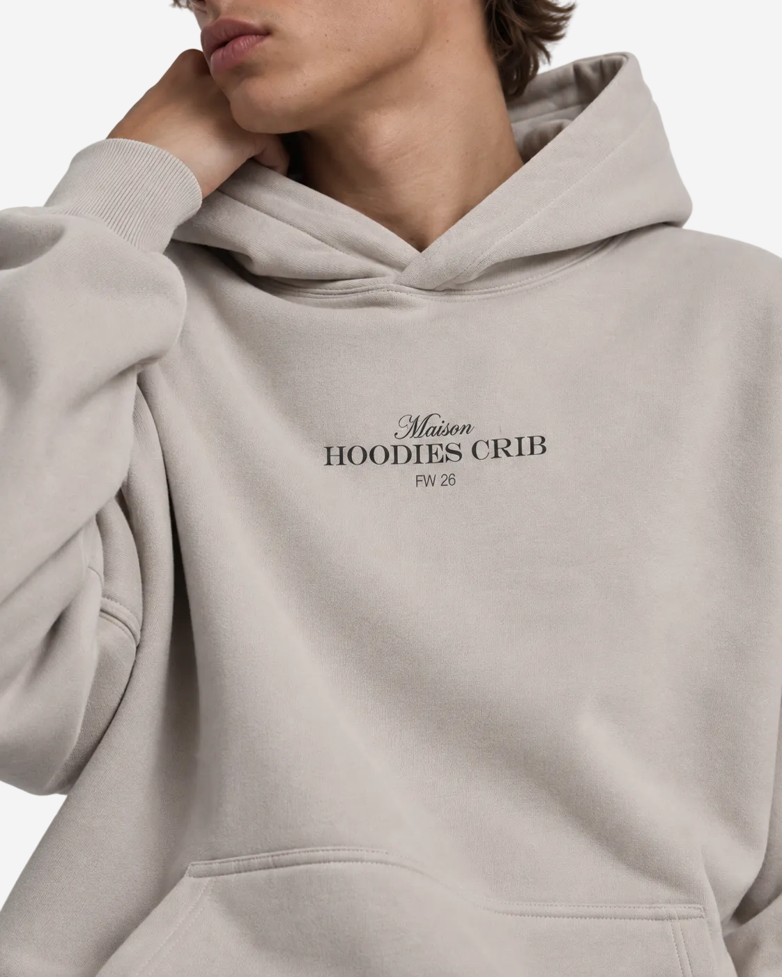 "Maison du crib" hoodie