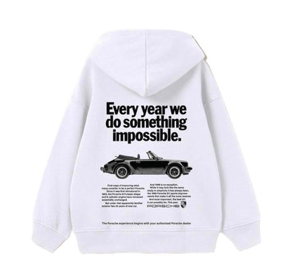 "Porsche every year" hoodie