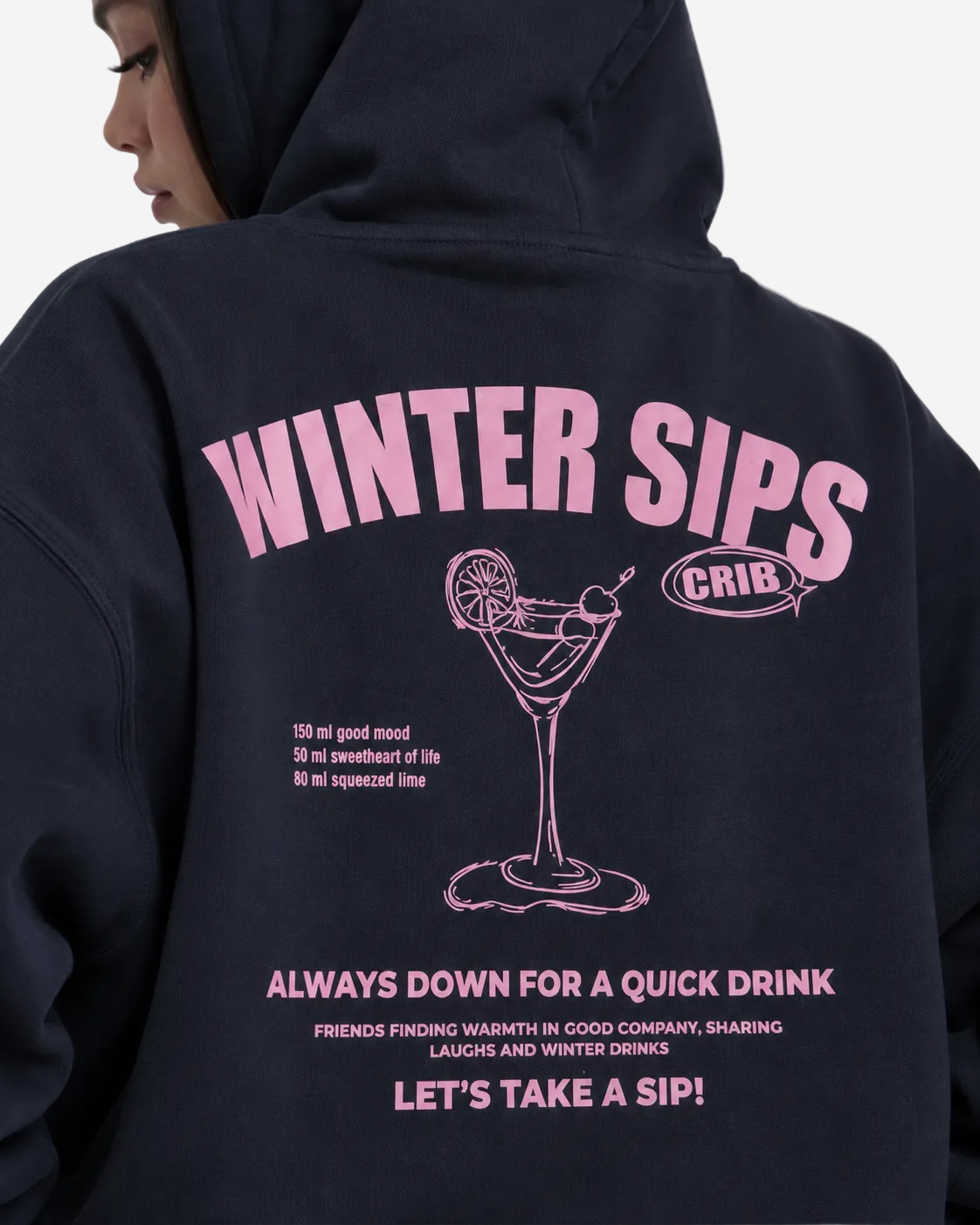 "Winter sips" hoodie