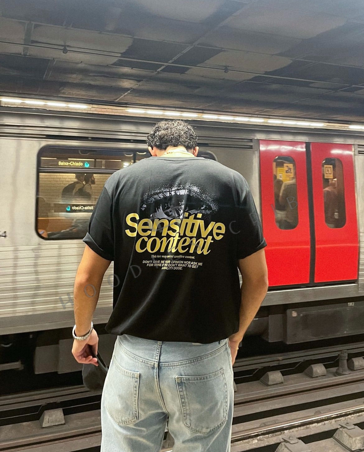 "Sensitive Content" t-shirt