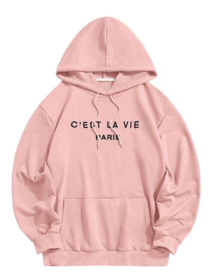 "C'est la vie" hoodie (3 colors)