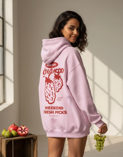 "Good food good mood" hoodie
