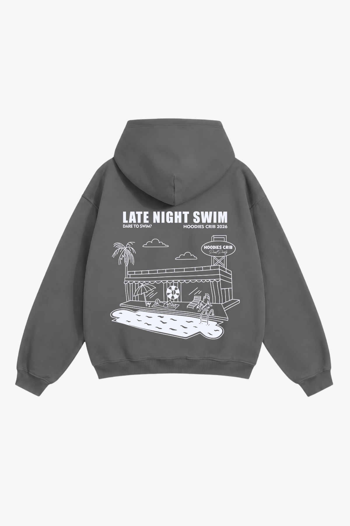 "Pool party" hoodie