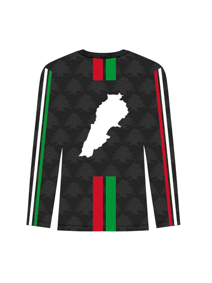 "Original Lebanese Jersey" long-sleeve black