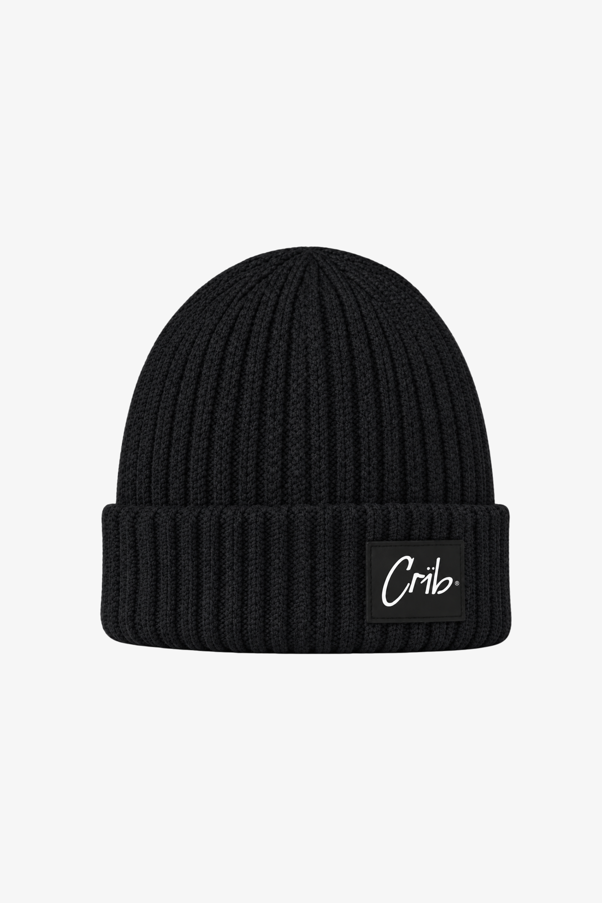 "Knit beanie" black