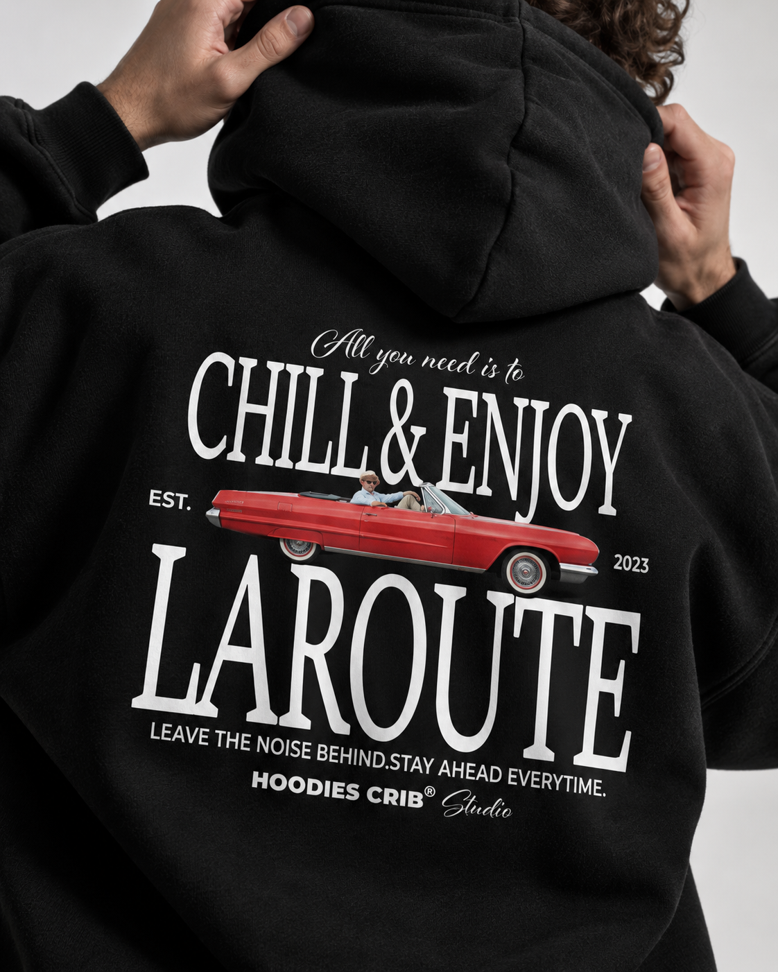"Chill & Enjoy" hoodie