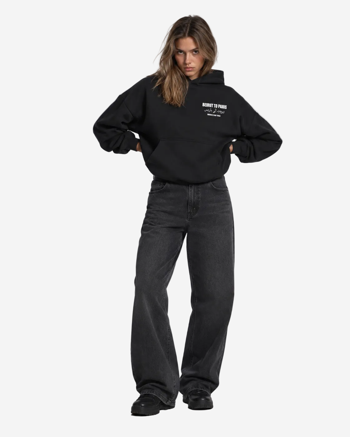 "Beirut to Paris" hoodie