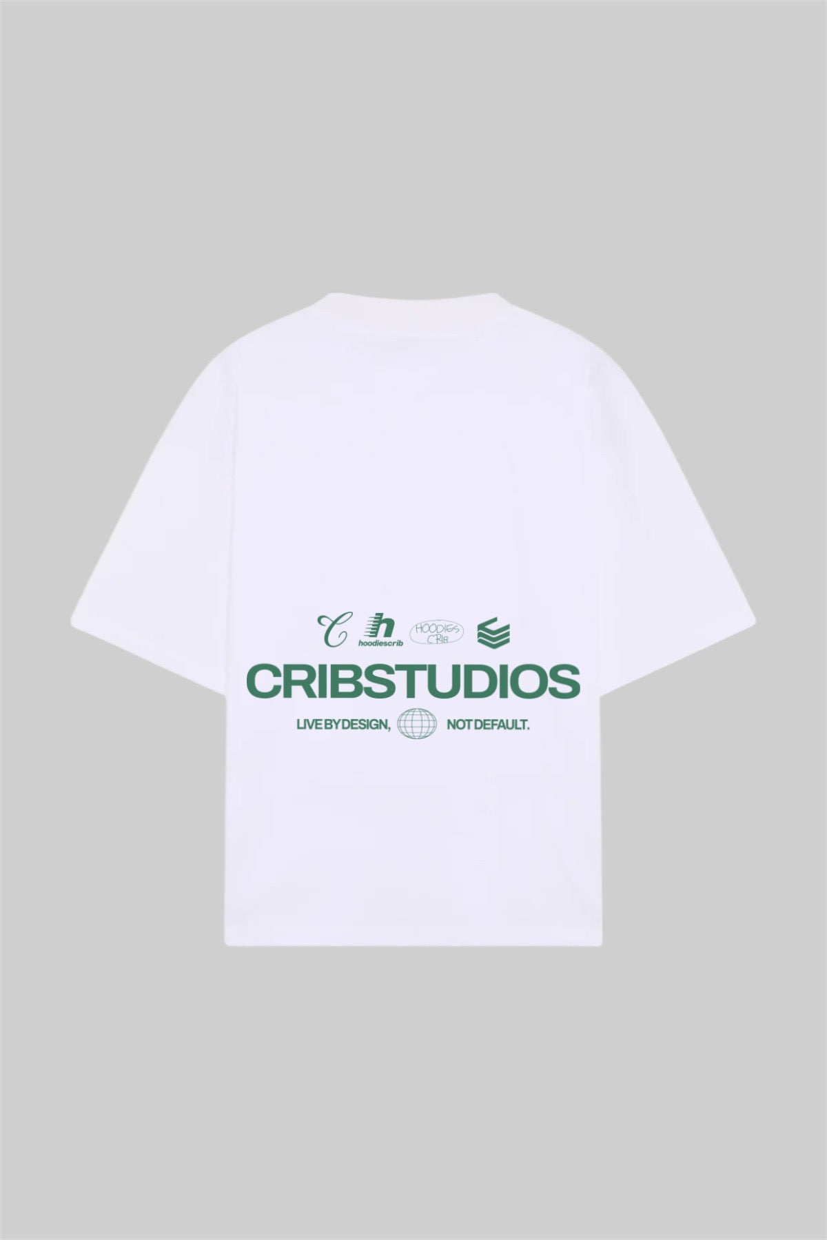 "CRIBSTDUIOS WORLDWIDE" t-shirt