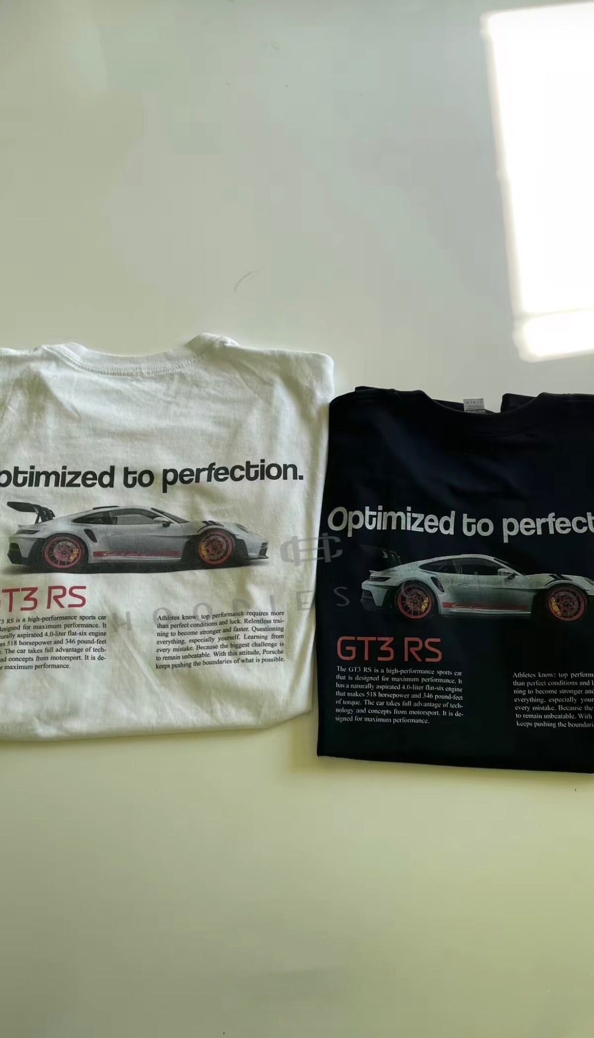 "Porsche Perfection" t-shirt (2 colors)