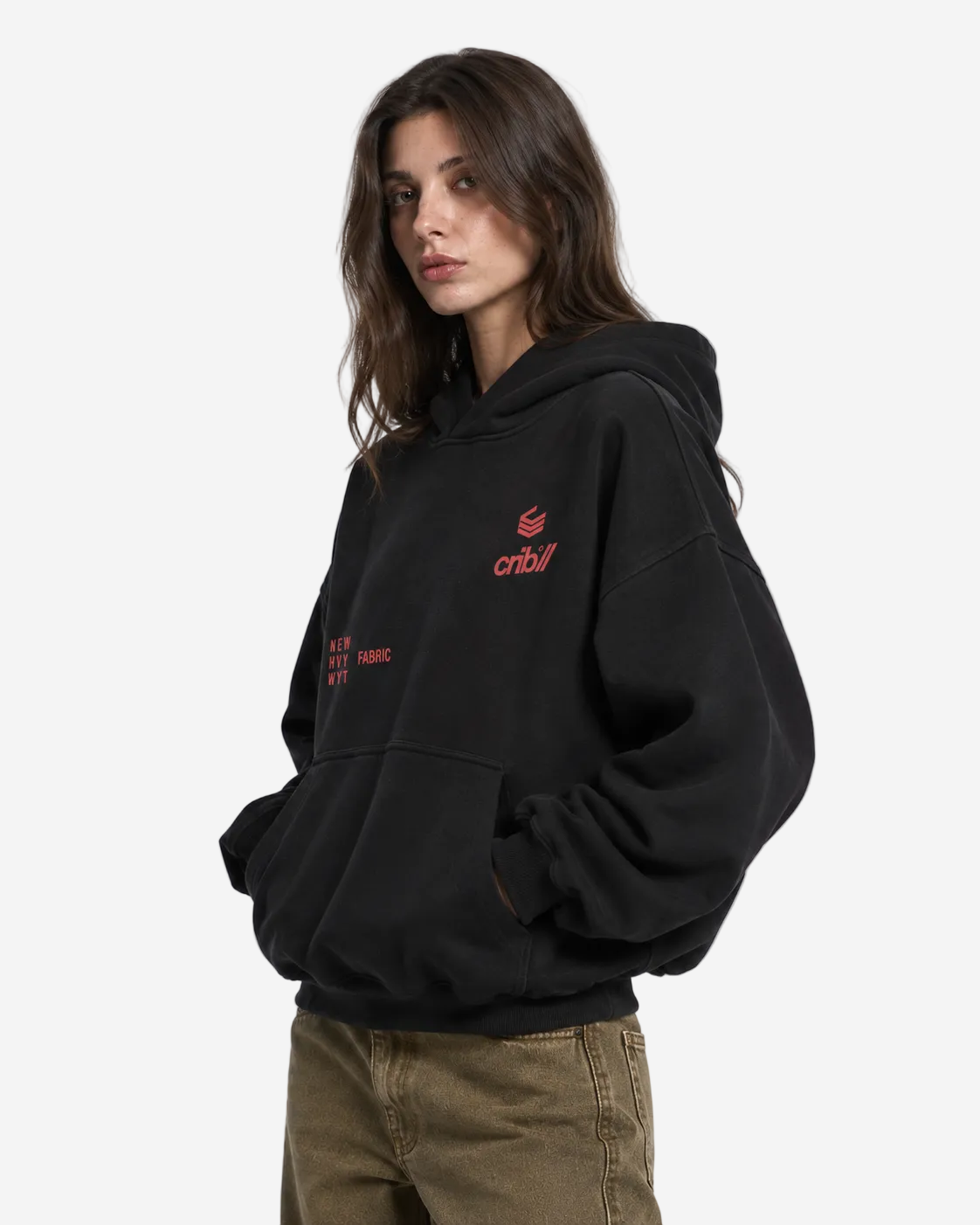 "Crib upgraded fabric" hoodie