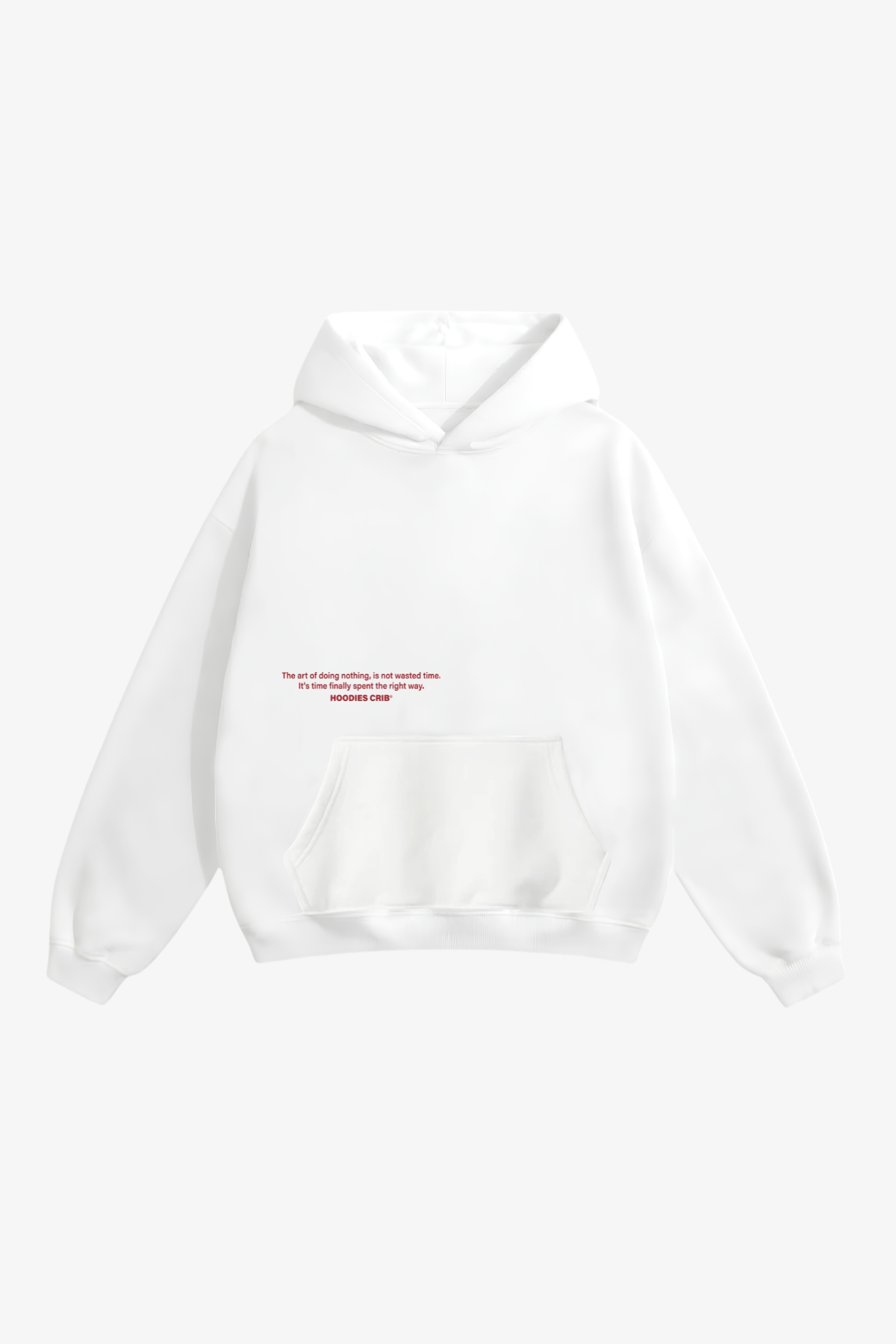 "L'art de rien faire" hoodie