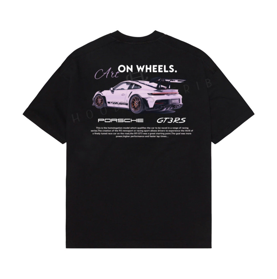 "Pink Porsche AOW" t-shirt (2 colors)