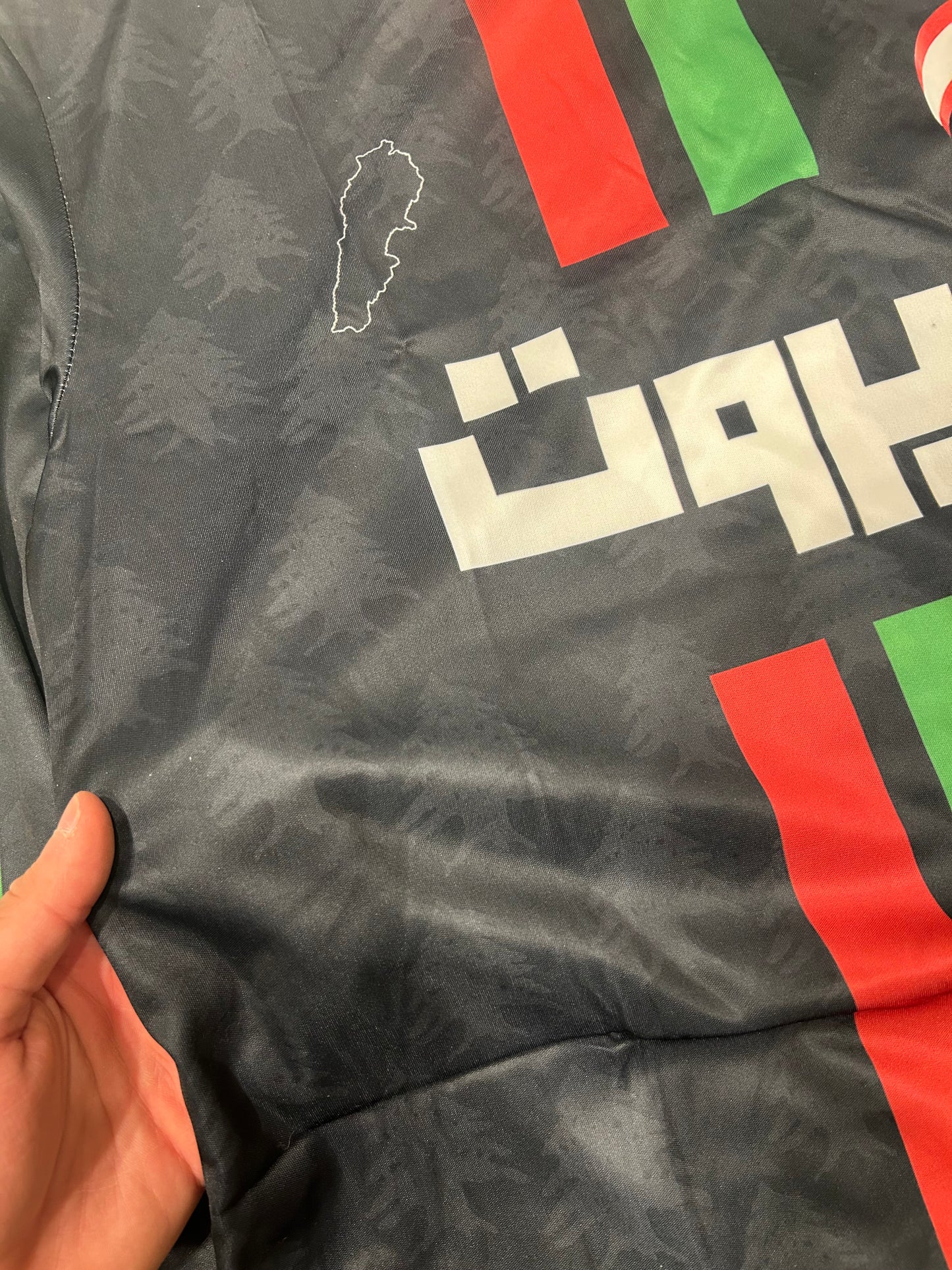 "Original Lebanese Jersey" long-sleeve black