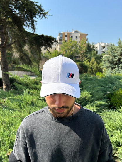 "BMW White" cap