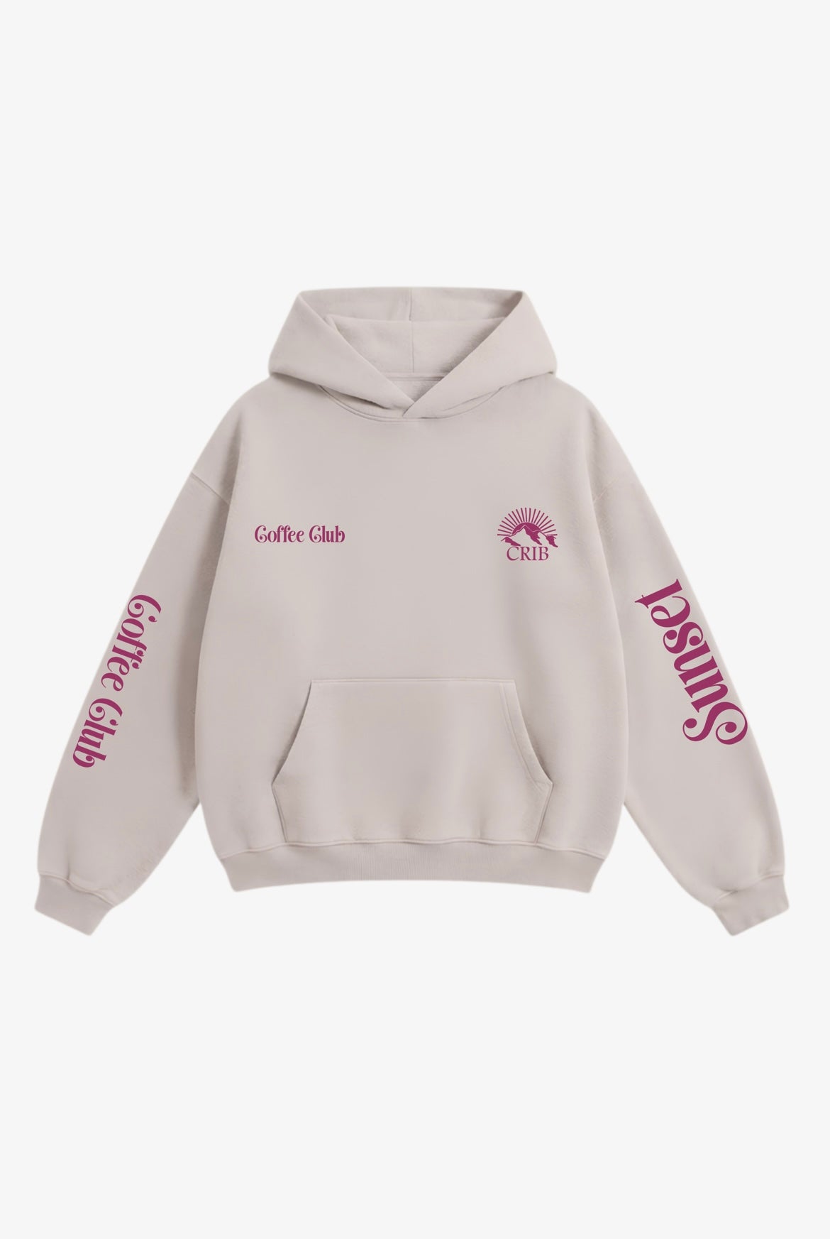 "Sunset Coffee Club" hoodie