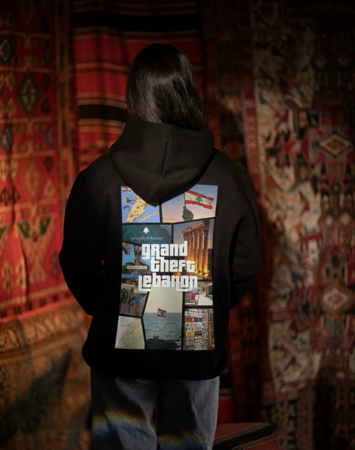 "Grand Theft Lebanon" hoodie