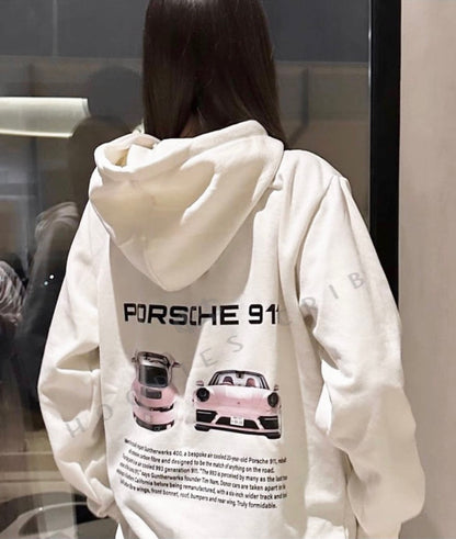 "Pink Porsche 911" hoodie