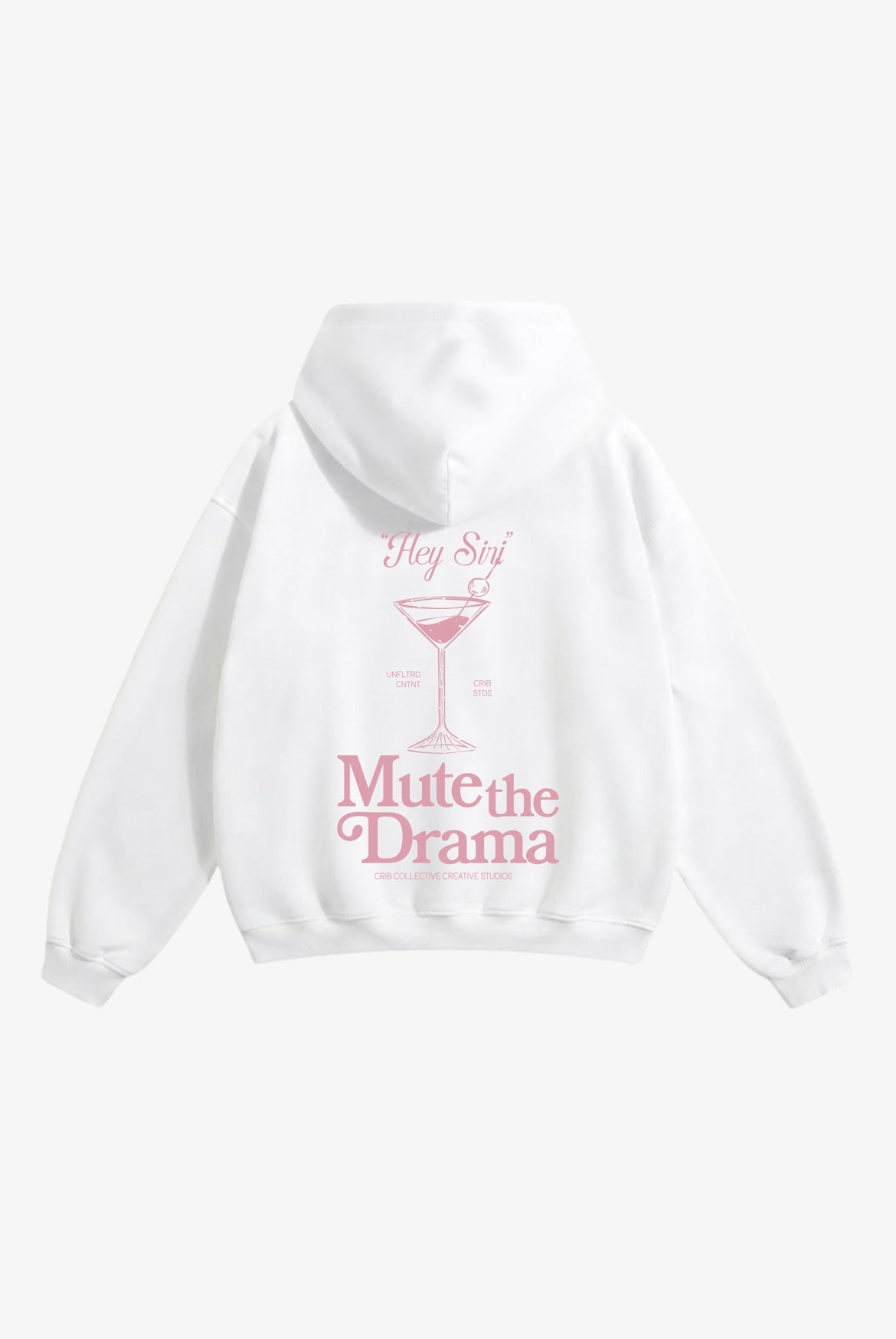 "Mute the drama" hoodie