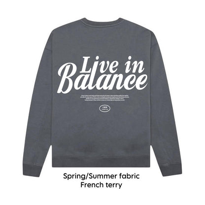 "Balance" sweatshirt crew-neck