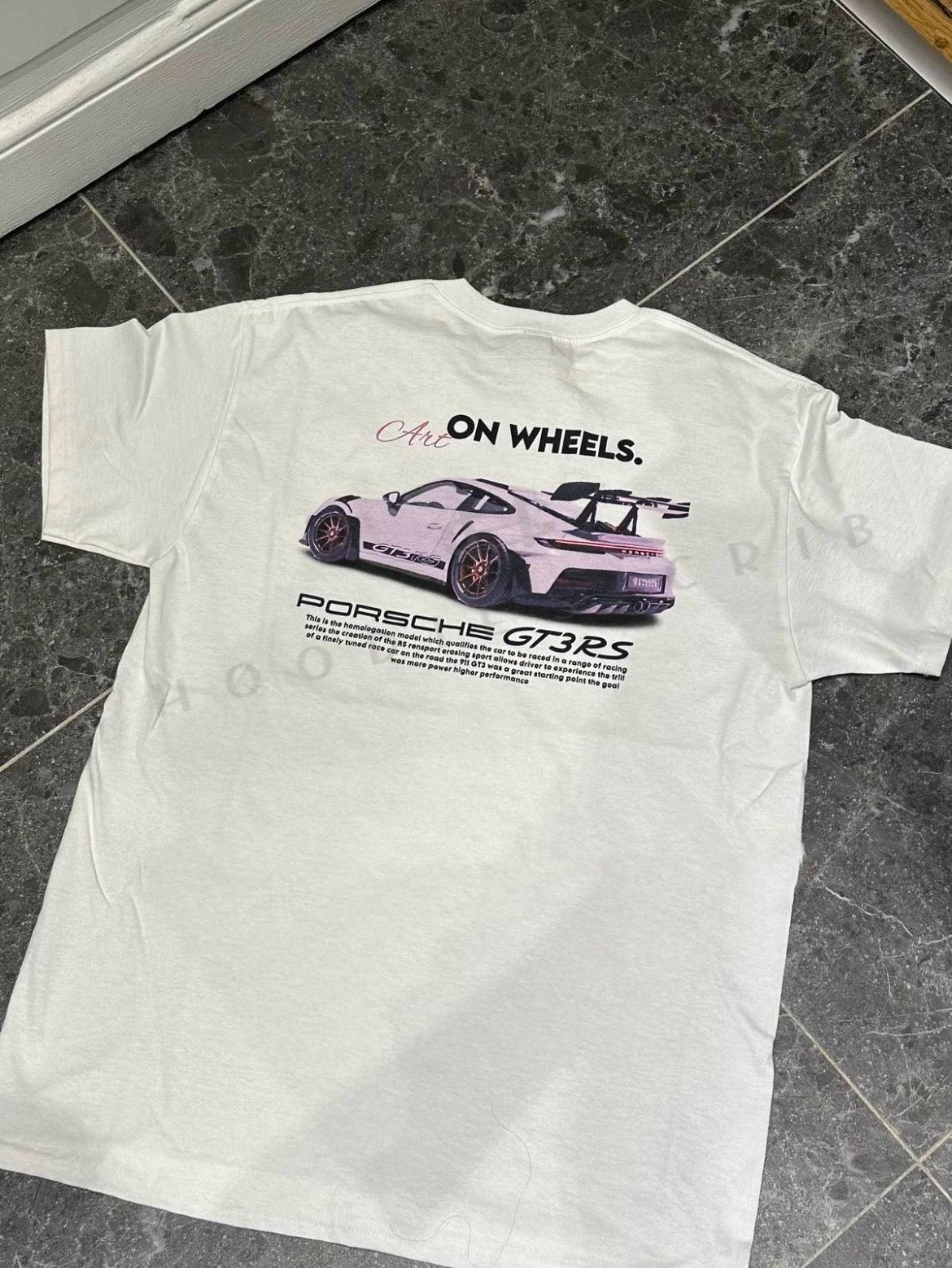 "Pink Porsche AOT" t-shirt (2 colors)