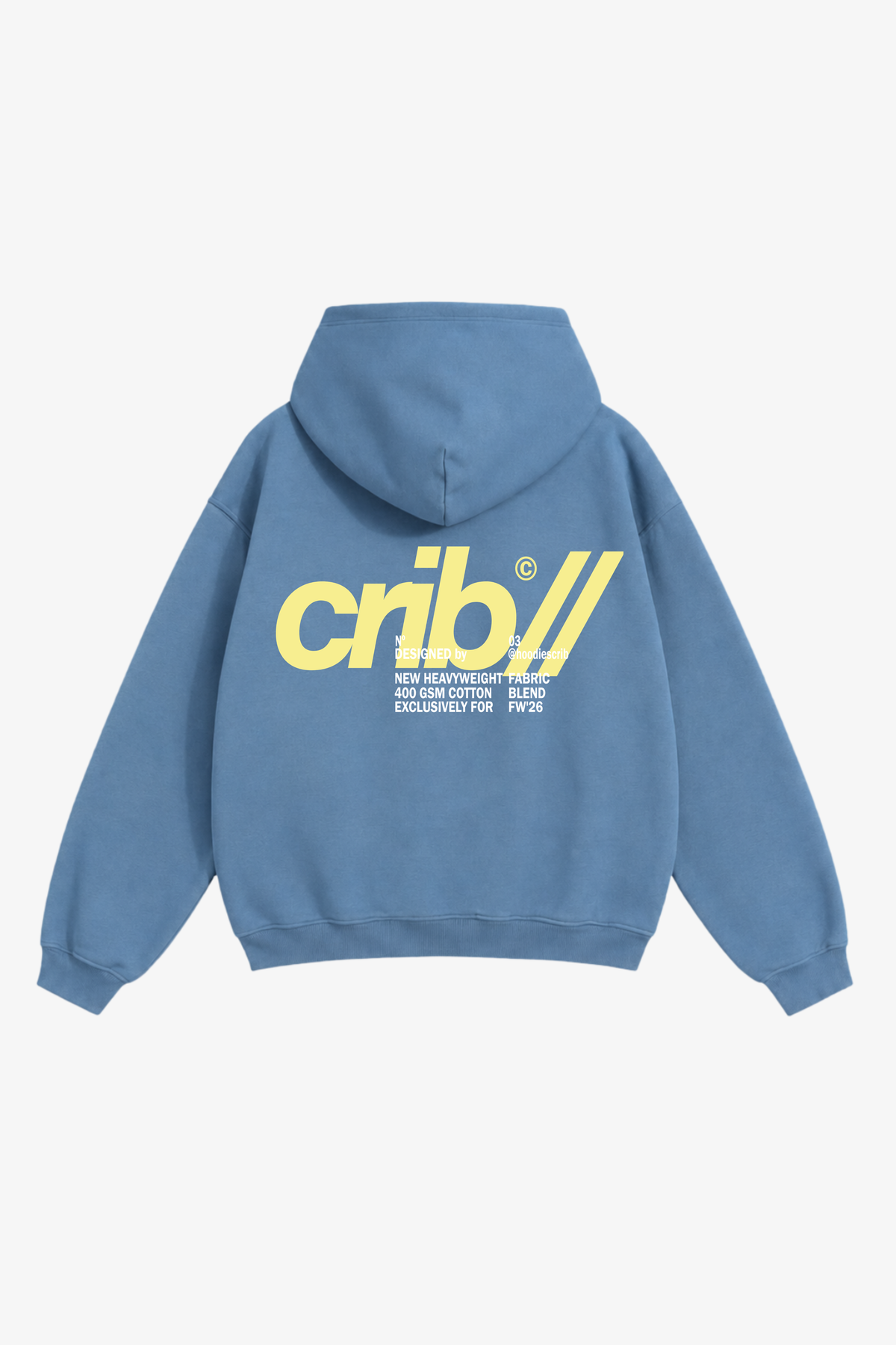 "Crib upgraded fabric" hoodie