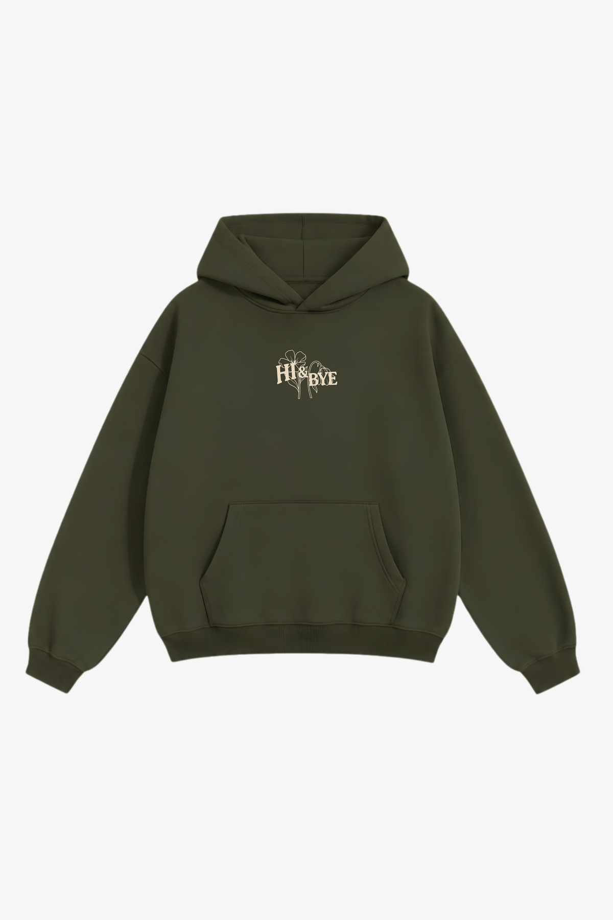 "Hi & bye" hoodie