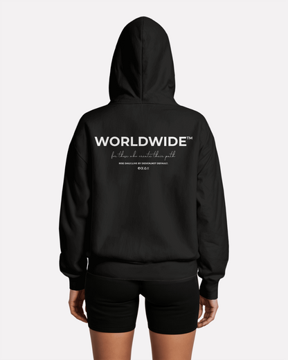 "Crib worldwide hoodie"