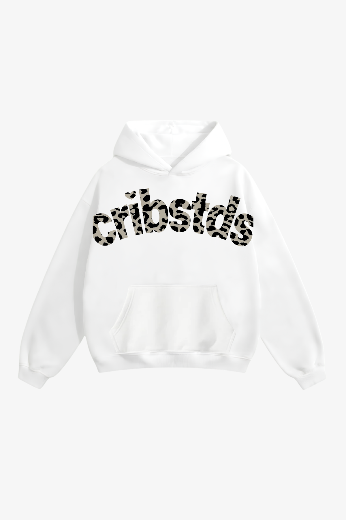 "Crib stds leopard" hoodie
