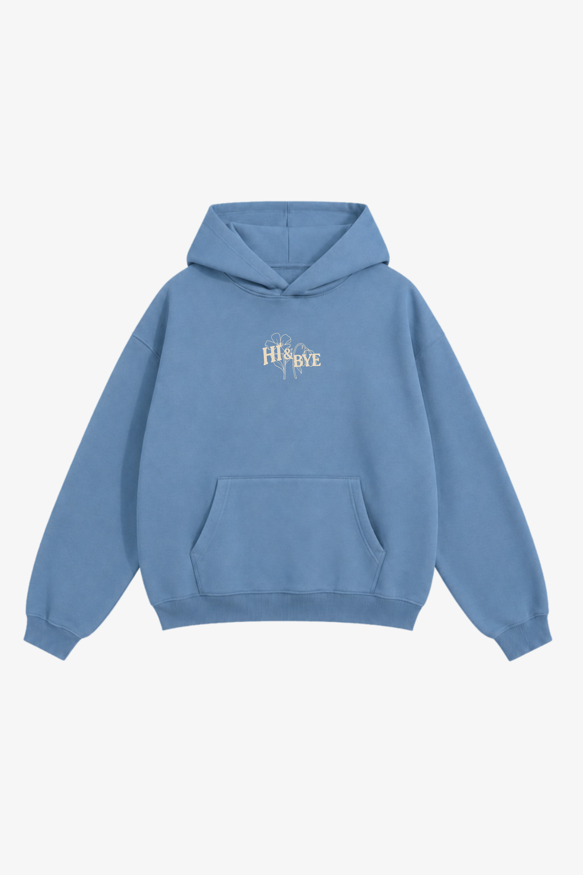 "Hi & bye" hoodie