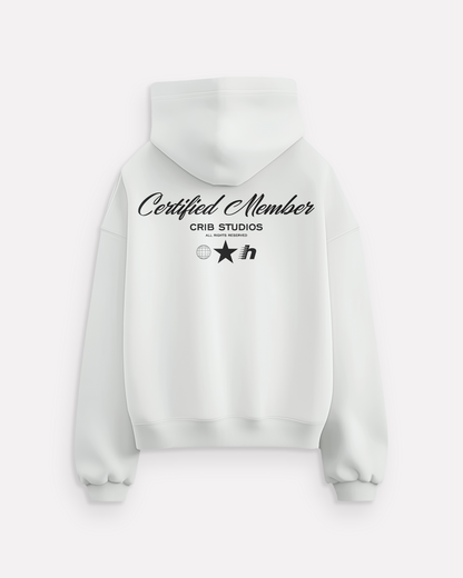 "Certified member crib" hoodie