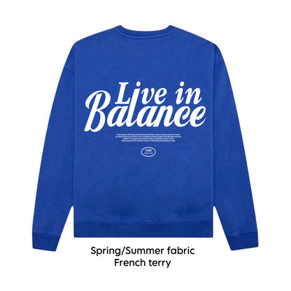 "Balance" sweatshirt crew-neck