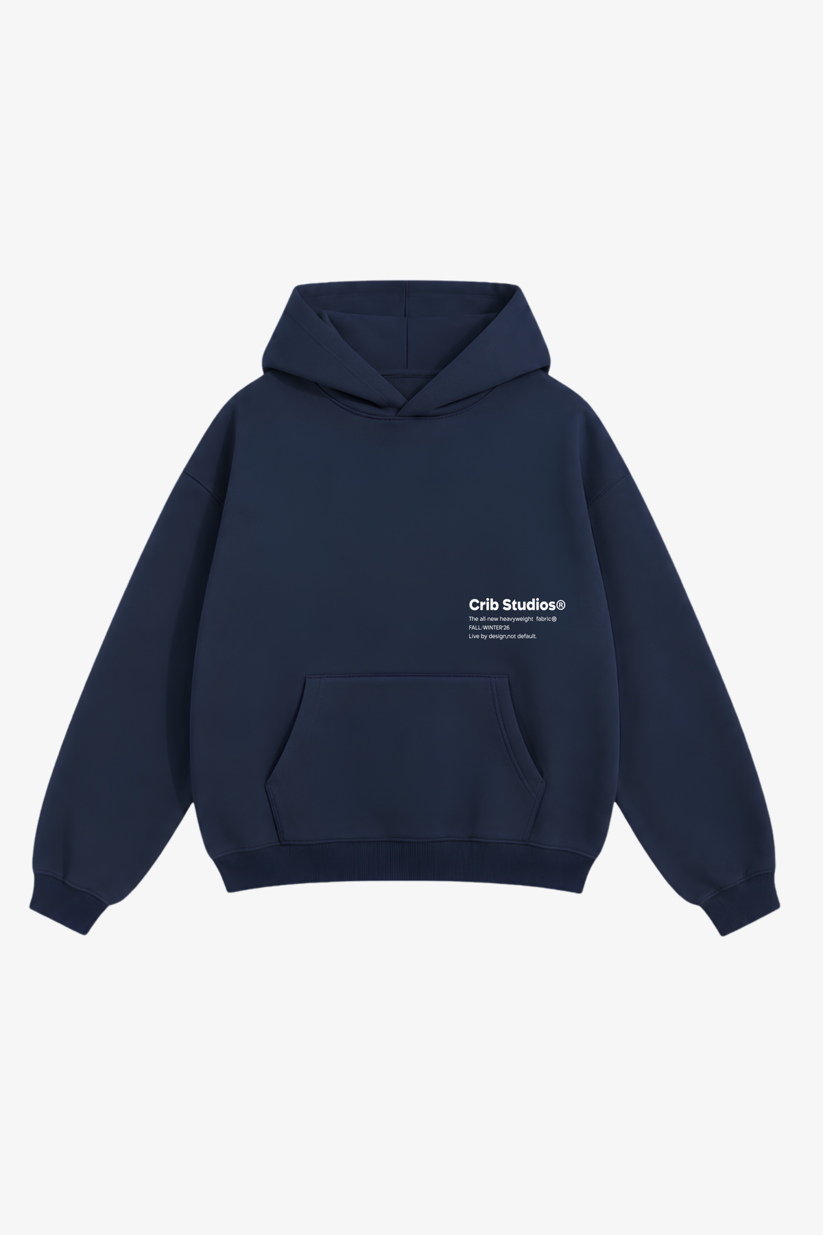 "Crib heavyweight fabric" hoodie