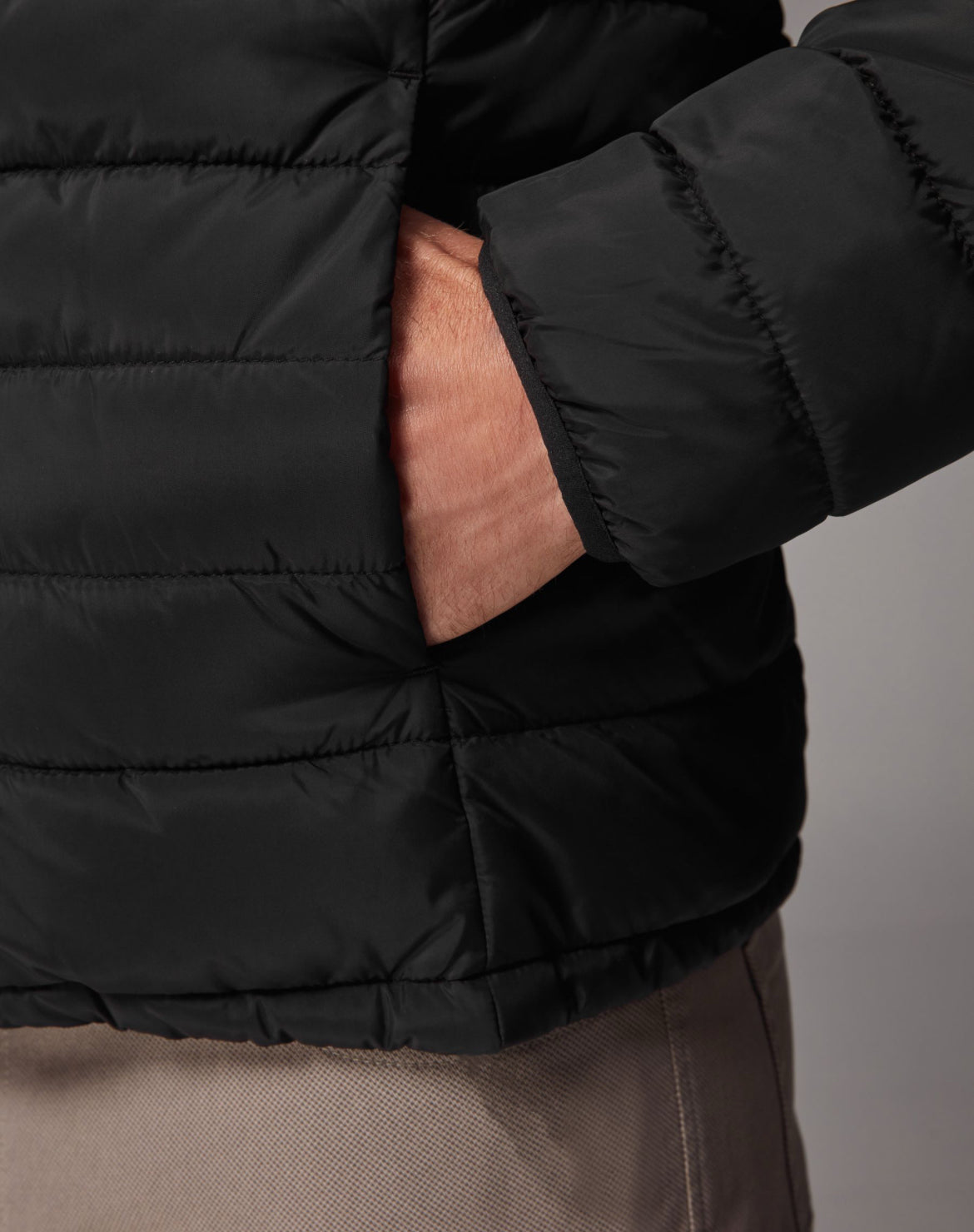 "Puffer Jacket Padded" black