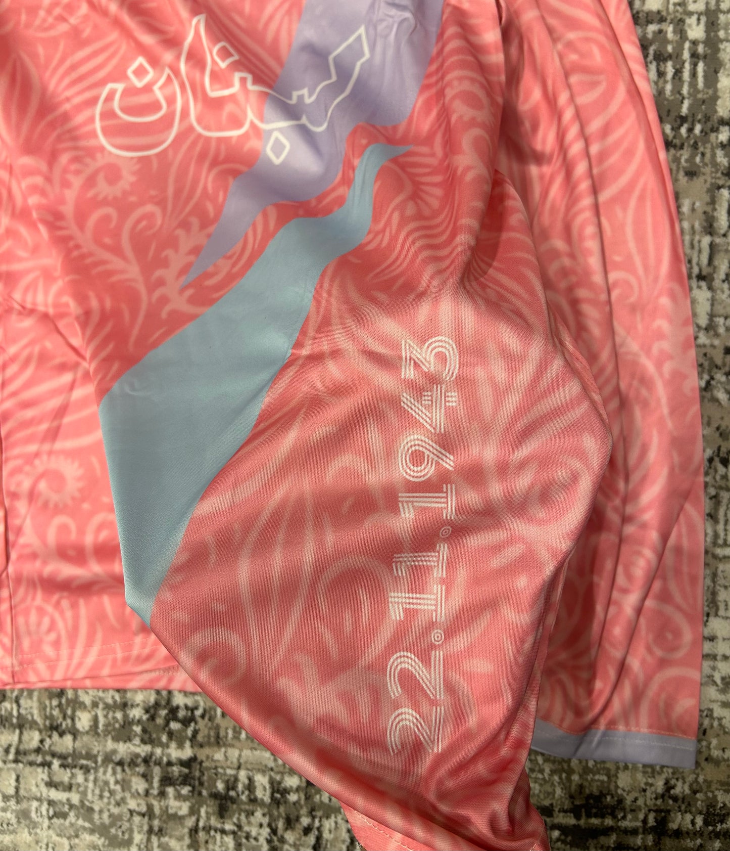 "Pink Lebanese Jersey" long-sleeve