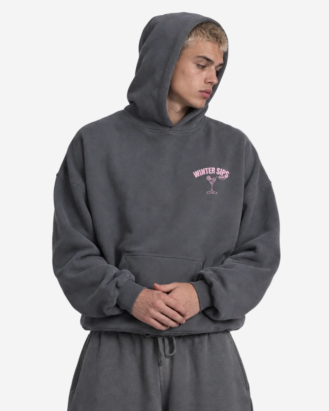 "Winter sips" hoodie