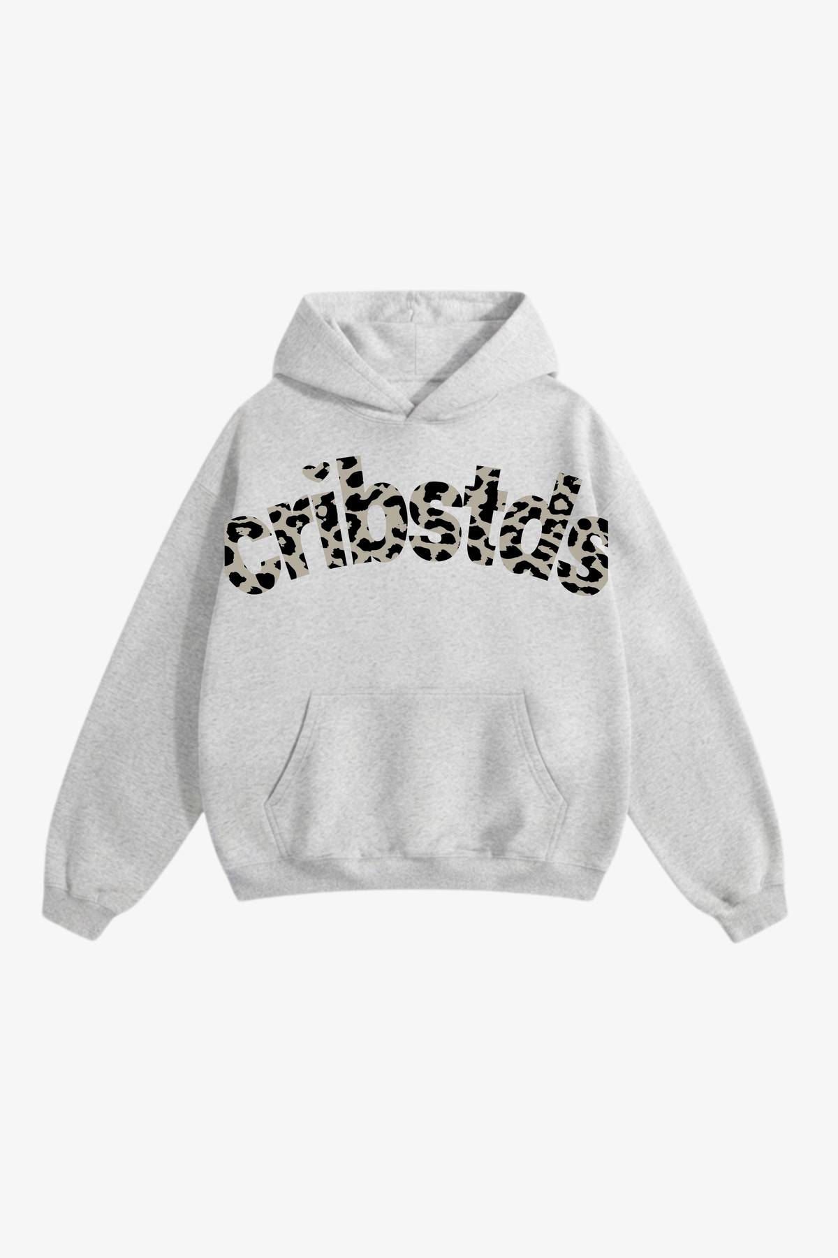 "Crib stds leopard" hoodie