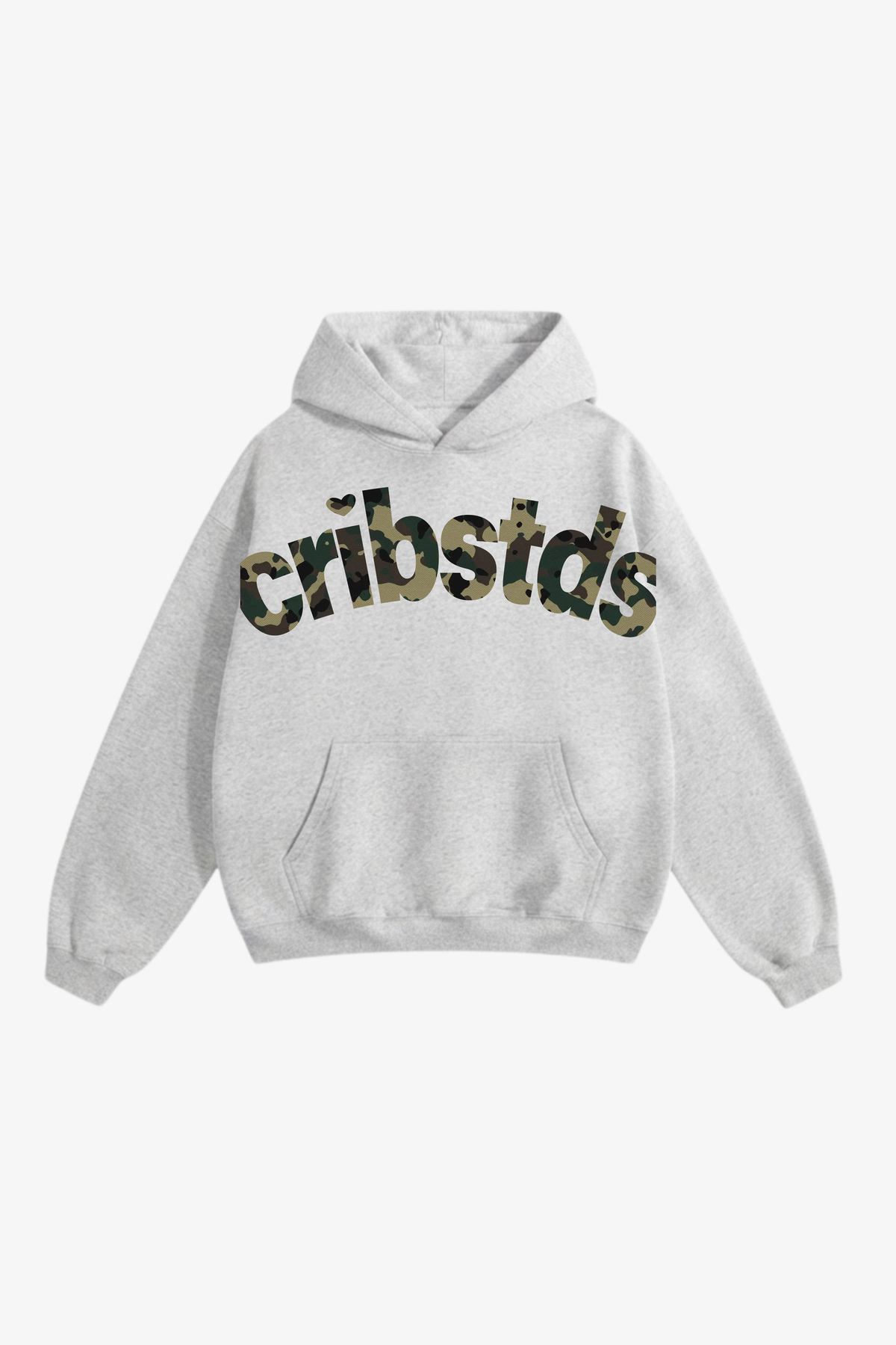 "Crib stds camo" hoodie
