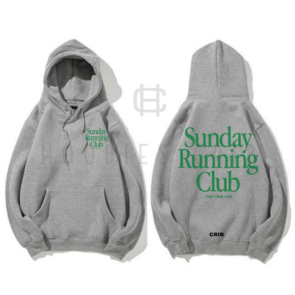 "Running Club" hoodie