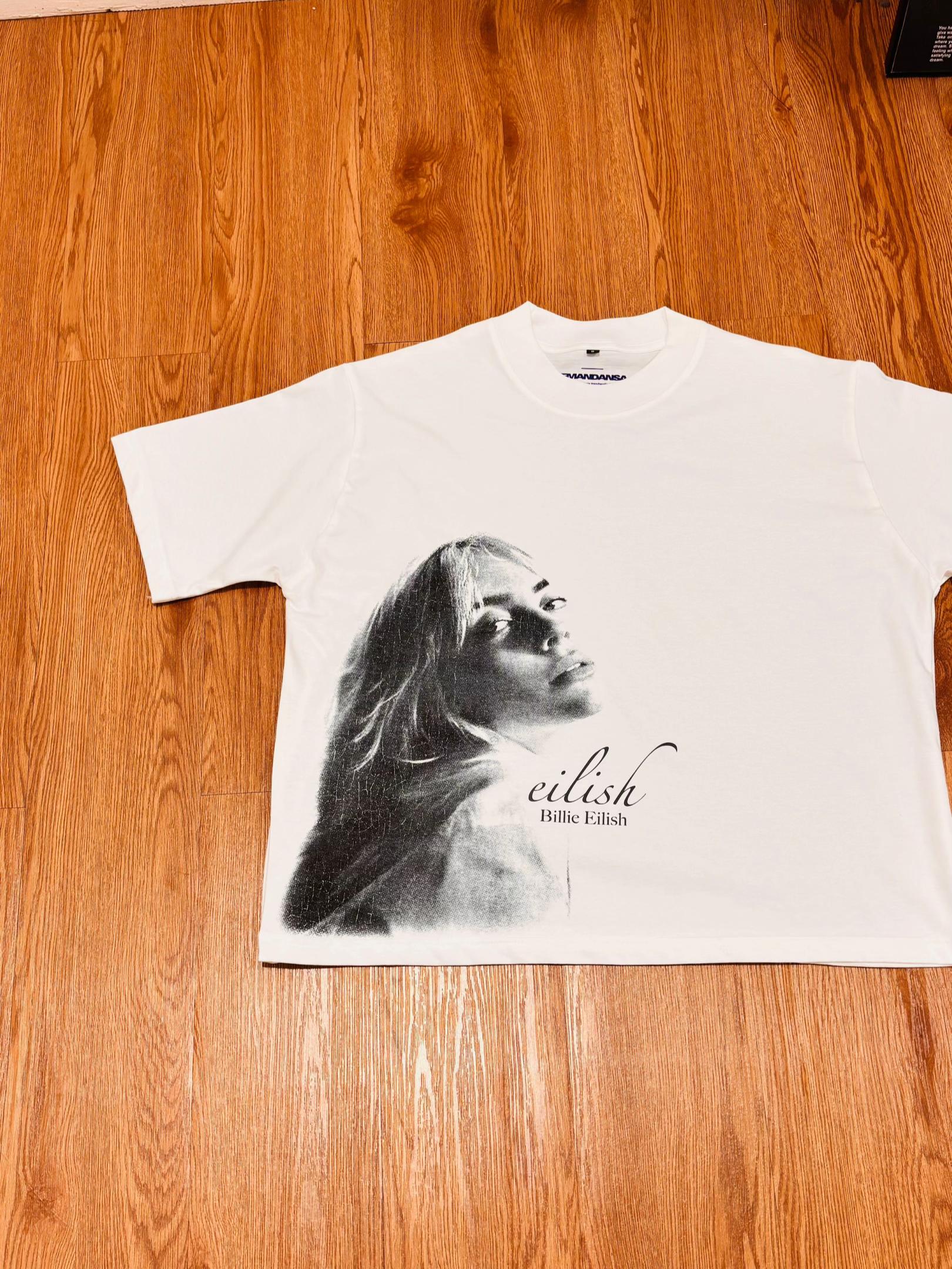 "Billie Eilish Face" t-shirt